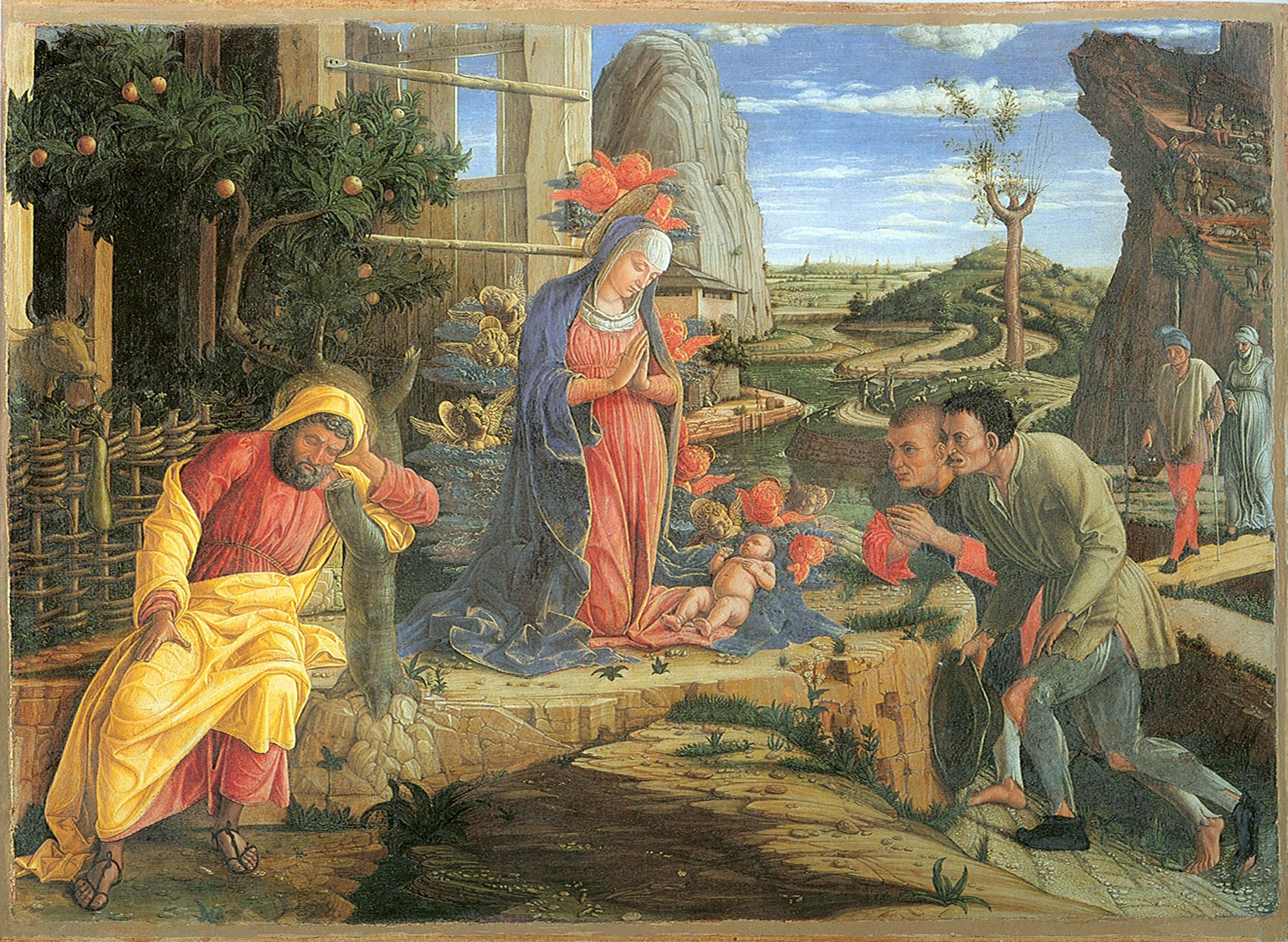 20121231_Andrea_Mantegna_The_Adoration_of_the_Shepherds