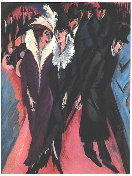 Scène de rue, Kirchner