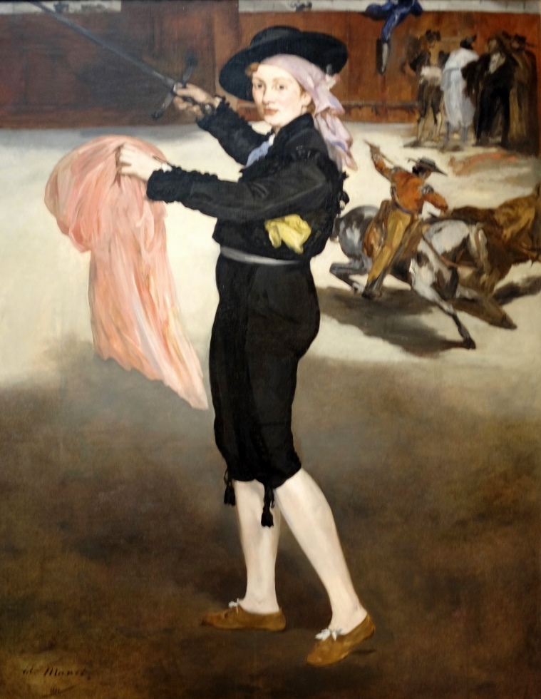 Manet, Mlle V… en costume d'espada