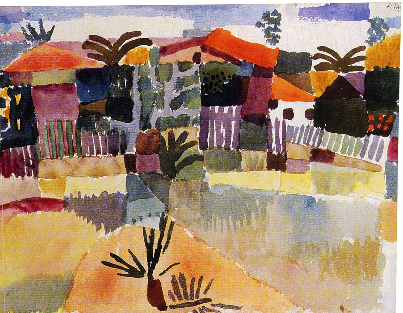 Saint-Germain près de Tunis, Paul Klee