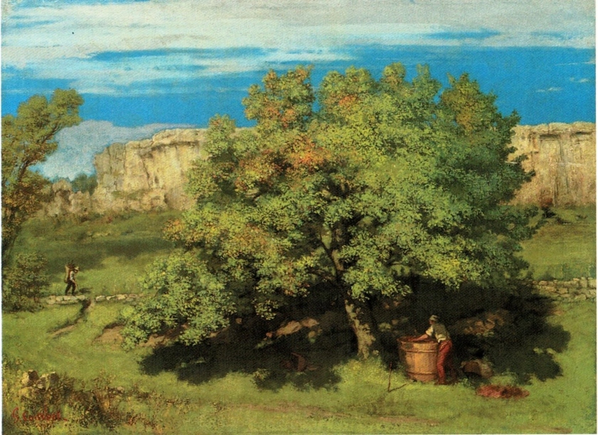 La Vendange à Ornans, Gustave Courbet