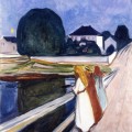 Les Filles sur le pont, Edvard Munch