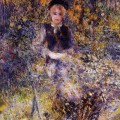 La Jeune Fille au banc, Renoir