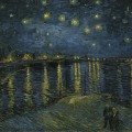 Van Gogh, Nuit étoilée sur le Rhône