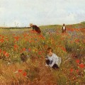 La Cueillette des coquelicots, Mary Cassatt