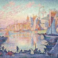 Le Port de Saint-Tropez , Paul Signac