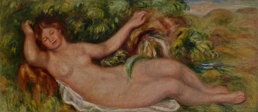 Nu allongé (La Source) , Renoir