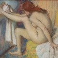 Femme essuyant son pied, Edgar Degas