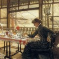 Chambre donnant sur le port, James Tissot