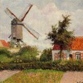 Le Moulin à Knokke, Camille Pissarro