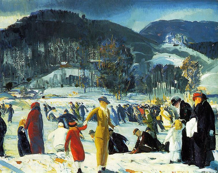 L’Amour de l’hiver, George Bellows