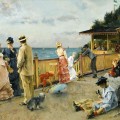 La Villa des Falaises à Sainte-Adresse, Alfred Stevens