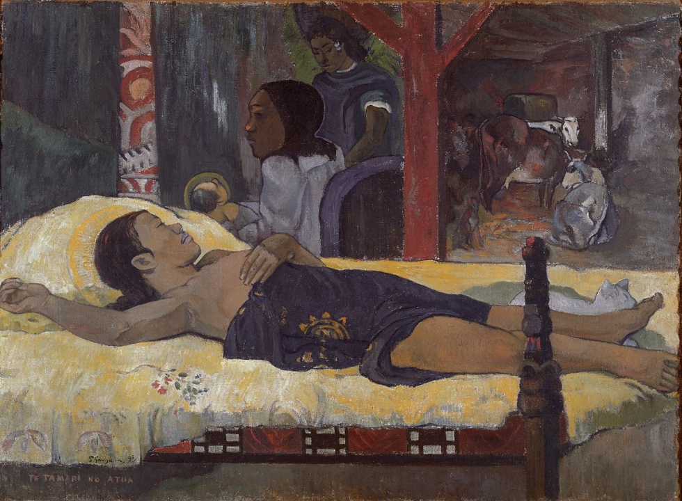 Te Tamari No Atua, Nativité (Le Fils de Dieu), Paul Gauguin