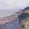 Falaises à Penarth, soir, marée basse, Alfred Sisley