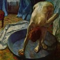 Femme au tub, Edgar Degas