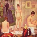 Les Poseuses, Georges Seurat