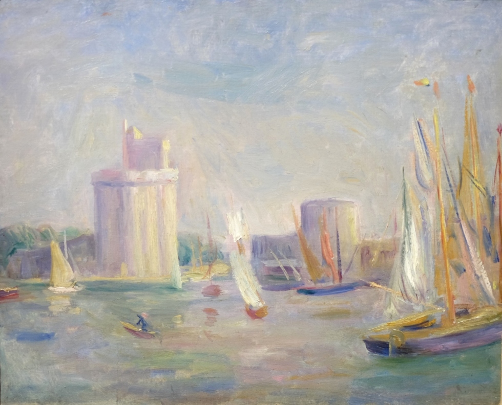 Le Port de la Rochelle, Pierre-Auguste Renoir