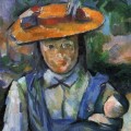 Jeune fille à la poupée, Paul Cézanne