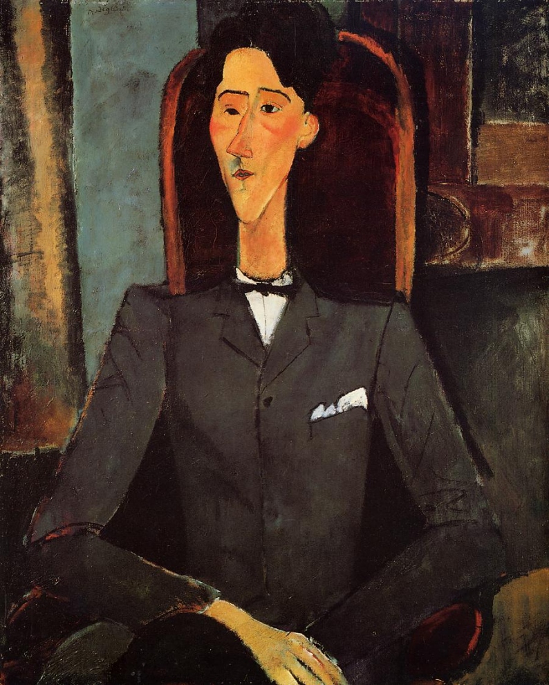 Portrait de Jean Cocteau - Amedeo Modigliani
