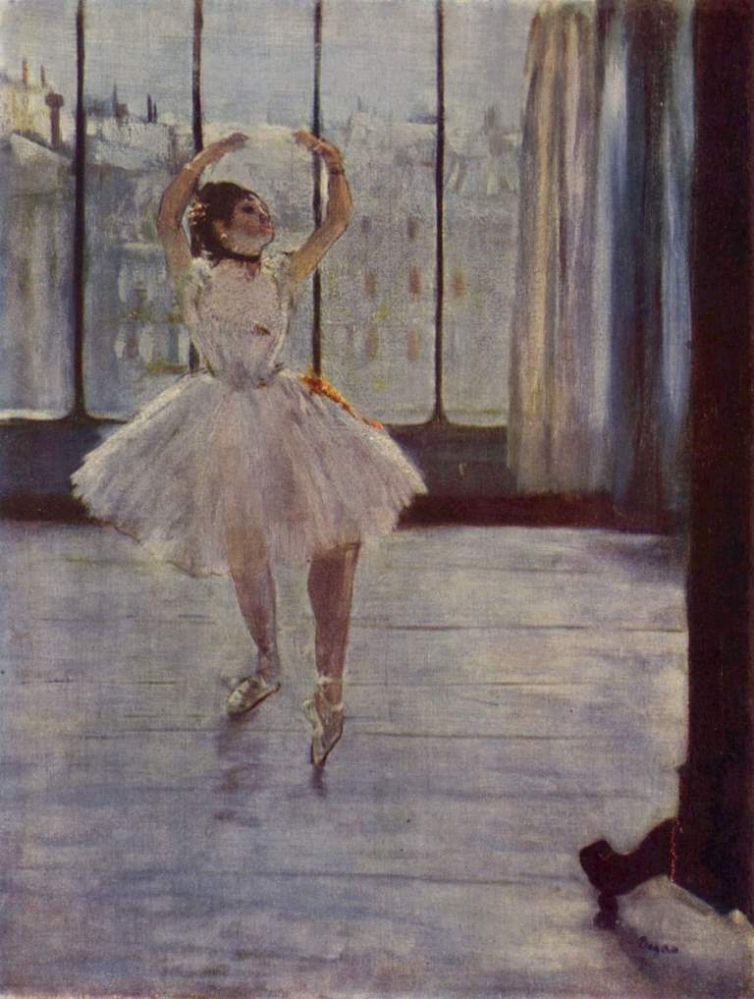 La Danseuse chez le photographe, Edgar Degas