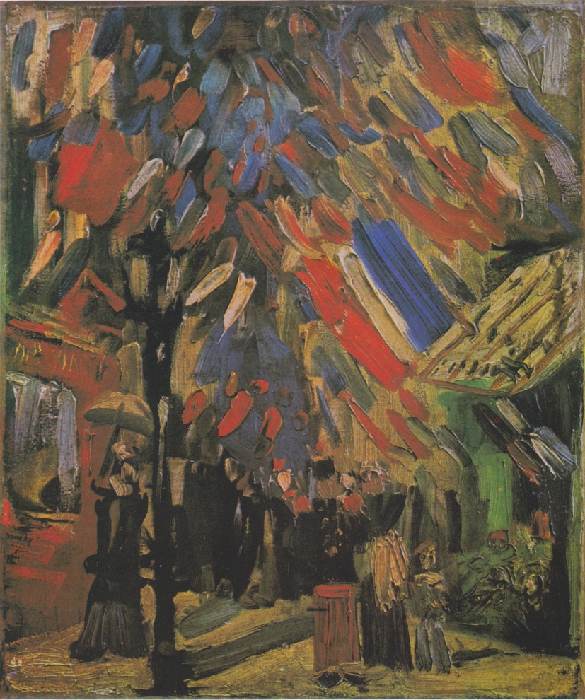 Impression du quatorze juillet, Vincent van Gogh