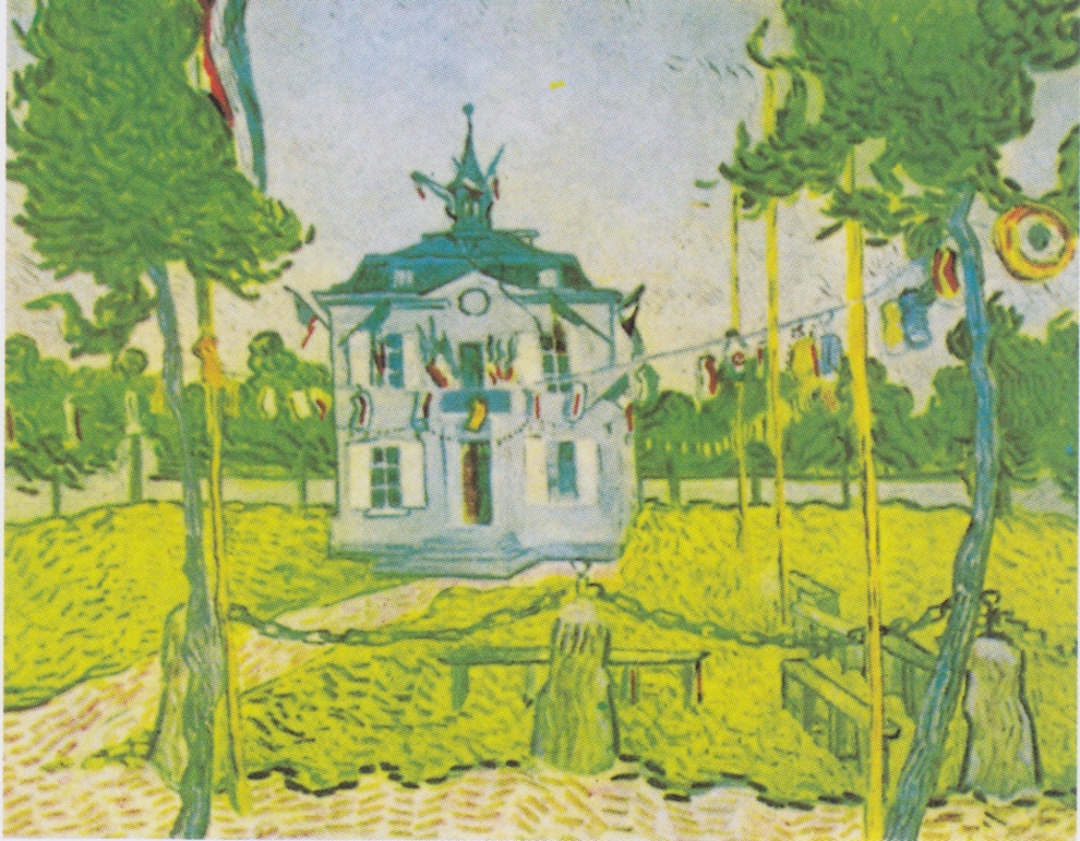 14 Juillet à Auvers, Vincent  Van Gogh
